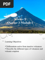 G9 Science Q3 Week 1 Volcanoes 1