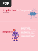 Arquitectura: de Computadoras