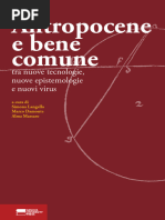 Antropocene e Bene Comune