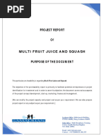 Multi Fruit Juice Squash