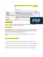 204 ACCEPTABLE SAMPLE PARAPHRASE SUMMARY - Schiffrin (2010)