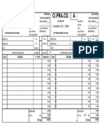 Plantilla de Nota de Débito