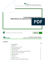 I. Guía Pedagógica Del Módulo Mantenimiento de Sistemas de Aire Acondicionado y Refrigeración