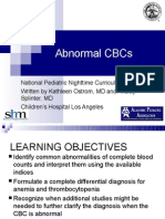 Abnormal CBC - Presentation