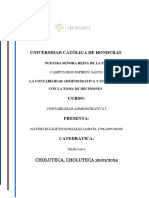 1.1 Tarea Contabilidad Administrativa en Relación A La Toma de Decisiones