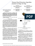 A CNN-Based Human Head Detection Algorithm Implemented On Edge AI Chip