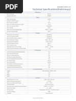 SUN2000-250KTL-H1 Datasheet - Preliminar