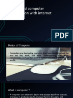 Advanced Computer Application With Internet