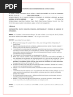 Acta Constitutiva de Derecho Mercantil