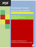 Panduan Skripsi Feb Um Jambi