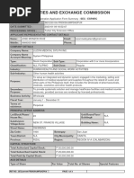 Application Summary Form