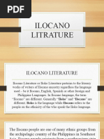 Ilocano Litrature