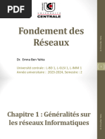 Fondement Des Réseaux LBD1LGLSI1LMM1 Chapitre 1-1-33 1