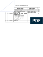 R18B Tech MinorIVYearISemesterTENTATIVESyllabus