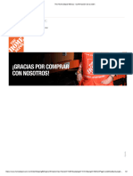 The Home Depot México - Confirmación de La Orden