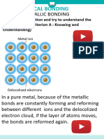 Unit 3.3 - Metallic Bonding