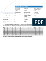 Repayment Schedule