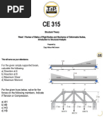 Week 1 Review of Statics and Mechanics Introduction To TOS