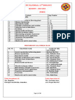 Study Material Simplified Biology Session 2023-24