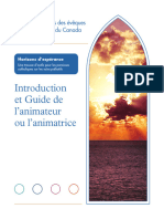 Guide Pour Lanimateur Ou Lanimatrice. Horizons Desperance. 2022