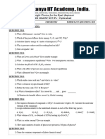 TS JR Chemistry Imp Questions