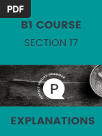 B1 Section 17 Explanations