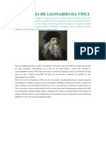 Biografia de Leonardo Da Vinci