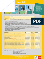 Factsheet BUHA Kurs DaF EN