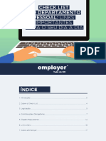 Checklist Do Departamento Pessoal