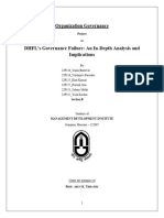 Section B - Group 2 - DHFL Governance Failure - Final Report