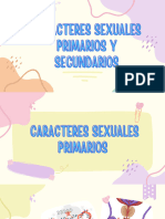 Apuntes Caracteres Sexuales Primarios y Secundarios