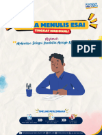 Buku Panduan Lomba Esai Nasional UIB 2023