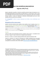 Normas para Referencias Bibliograficas Segundo A Apa 7ed-1