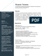 Ricardo Teixeira CV Word