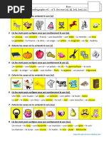 Orthographe Eval 1 Ce1 2014 Cor