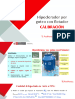 Calibración Goteo Flotador