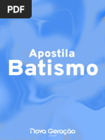 Apóstila Batismo - 2024