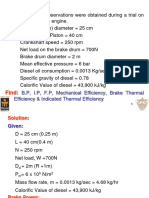 I C Engines Numericals 