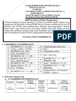 Tertib - Acara - Ibadah - HKBP - Petra - Ressort - Pelikan - 07 Meil - 20231