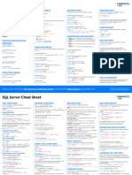 SQL Server Cheat Sheet A4