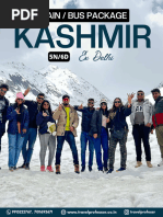 Kashmir Ex Delhi (5N6D)