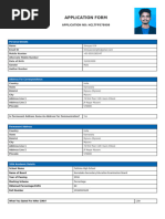 Application Form HCLTFP579909