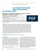 Long-Term Prediction of Significant Wave Height Based On SARIMA Model in The South China Sea and Adjacent Waters