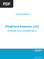 66 1000 023-7 VingCard Essence (v2) User Manual