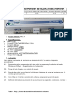 ACTivacion DE UNA - COLUMNA EN HPLC