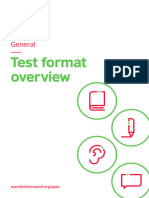 Aptis Esol General Test Format Overview 2023