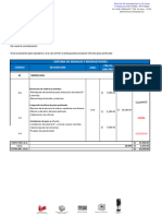 Presupuesto #008-2014 Proyecto Pozo Profundo Chincha