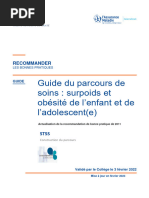 Guide Parcours Surpoids Et Obesite Enfants Adolescents