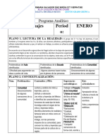 Programa Analítico