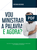 Vou Ministrar A Palavra, e Agor - Cristiano Arcoverde